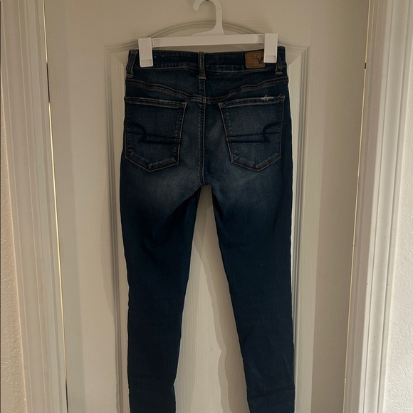 American Eagle Outfitters Butt Lifting Jeans Size 2 Short Skinny Jeans - Picture 4 of 7